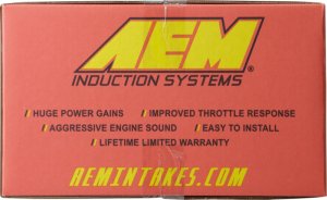 Honda Accord Performance Air Intake - AEM Induction - Short Ram - Blue - `98-`02